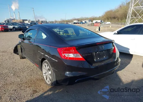 2012 Honda Civic Si z USA, uszkodzony, nr VIN 2HGFG4A54CH704047